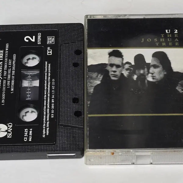 [BUNJANG] U2 The Joshua Tree Cassette Tape (Korean Licensed Edition) / U2 - The Joshua Tree 카세트테이프 (국내 라이선스반)
