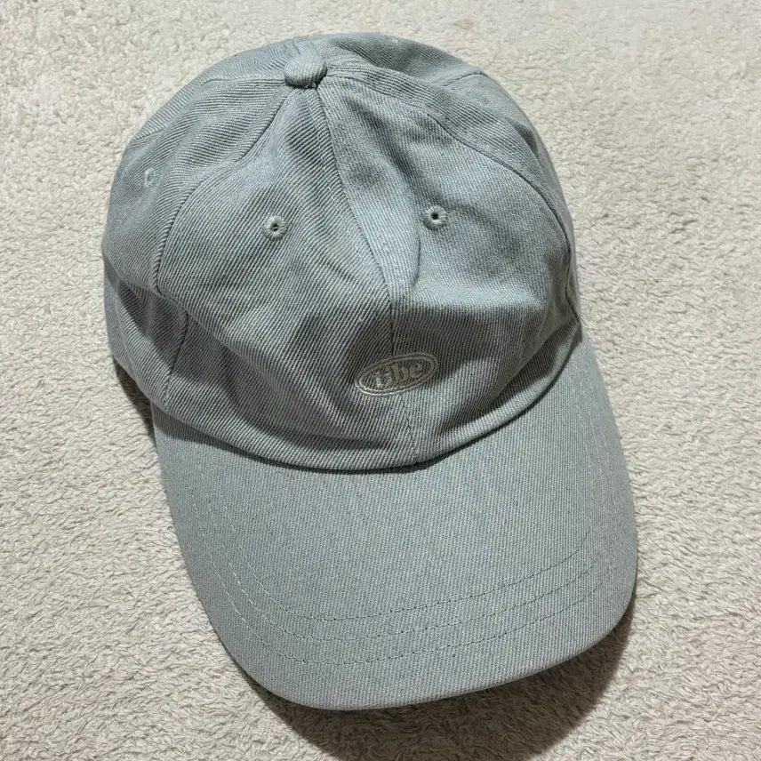 [BUNJANG] Daiso Light Blue Baseball Cap / 다이소 소라색 볼캡모자