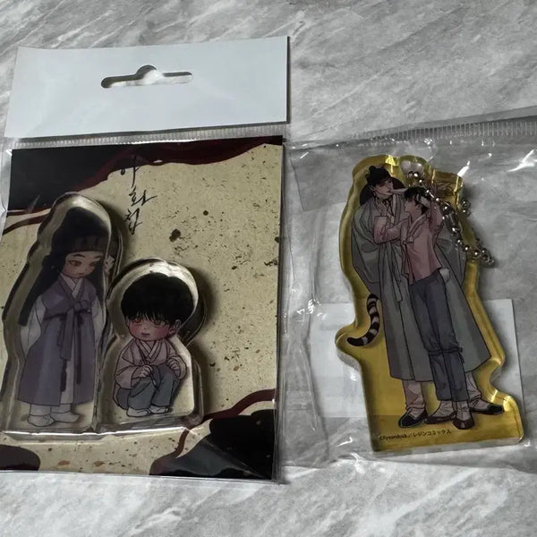 [BUNJANG] Yahwacheop Chiruchiru Tunic Acrylic Block Keyring Bundle Set / 야화첩 치루치루 투니크 아크릴 블록 키링 일괄 bl