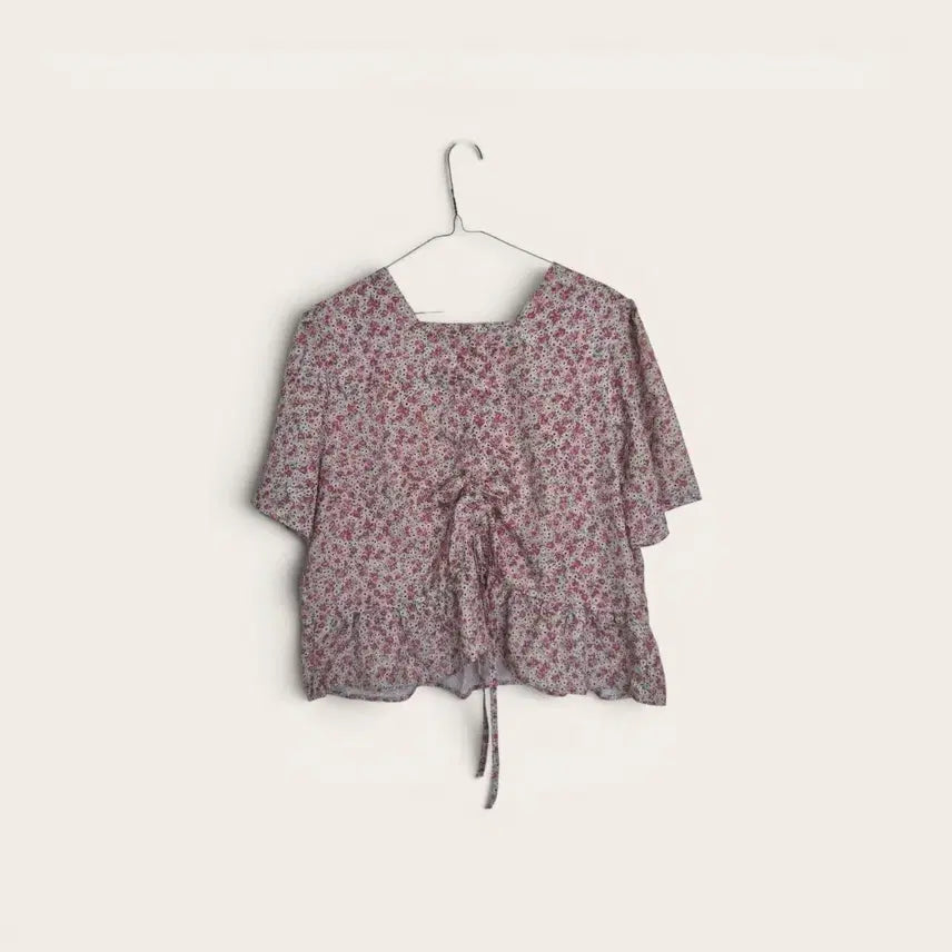 [BUNJANG] Floral Blouse / 플라워 블라우스