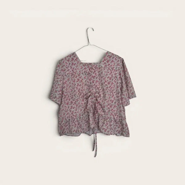 [BUNJANG] Floral Blouse / 플라워 블라우스