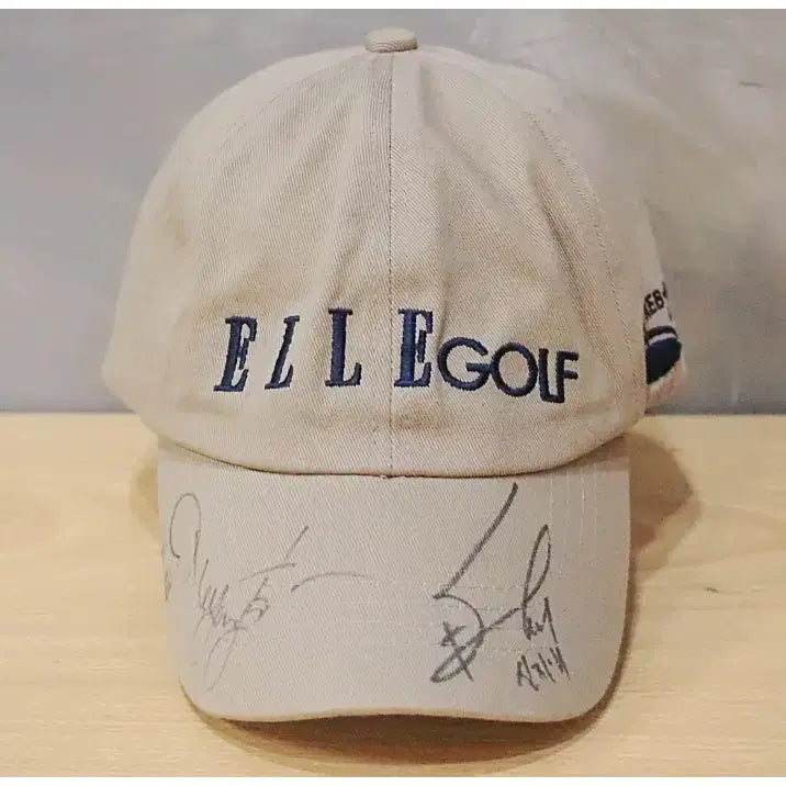 [BUNJANG] Elle Golf LPGA Shin Ji-ae Pro Signature Ball Cap / 엘르 골프 LPGA 신지애 프로 싸인 볼캡 (Free)