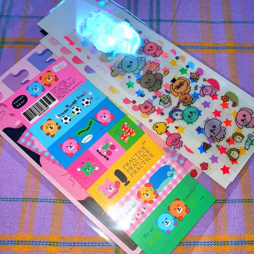 [BUNJANG] Ddakku Sticker Scraps Bundle Set / 다꾸 스티커 자투리 모음 랜봉 일괄