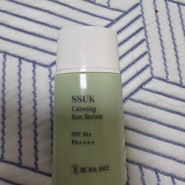 [BUNJANG] Bebalance Mugwort Calming Sun Serum SPF50+ PA++++ 35ml / 비밸런스 쑥 카밍 선 세럼 SPF50+ PA++++