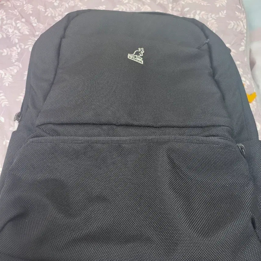 [BUNJANG] Kangol Black Backpack / 캉골 백팩 블랙