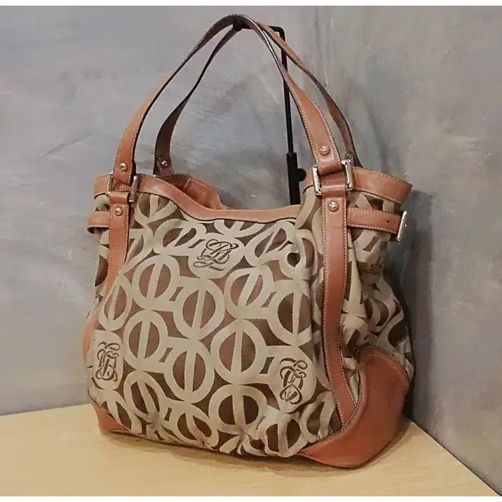[BUNJANG] Louis Quatorze Logo Jacquard Shoulder Bag / 루이까또즈 로고 패턴 쟈가드 숄더백