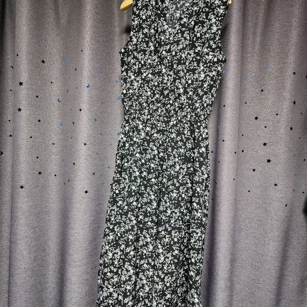[BUNJANG] Uniqlo Floral Sleeveless Maxi Long Dress / 유니클로 플로럴 민소매 맥시 롱원피스-66