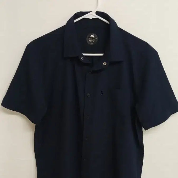 [BUNJANG] M Golfwear Short-Sleeve Polo Shirt Navy / M 골프웨어 반팔 카라티 네이비