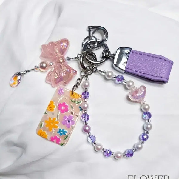 [BUNJANG] Handmade Acrylic Car Keychain with Extension / 핸드메이드 자동차키링
