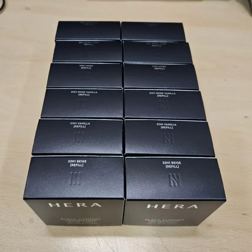 [BUNJANG] Hera Black Cushion Refill (15g) - Available Shades / 미개봉) 헤라 블랙쿠션 리필(15g) 13N 21C 21N 23N