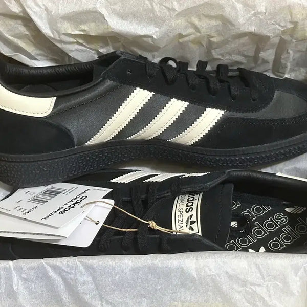 [BUNJANG] Adidas Handball Spezial Black/Wonder White / 새상품/아디다스 핸드볼 스페지알 - 블랙:원더화이트