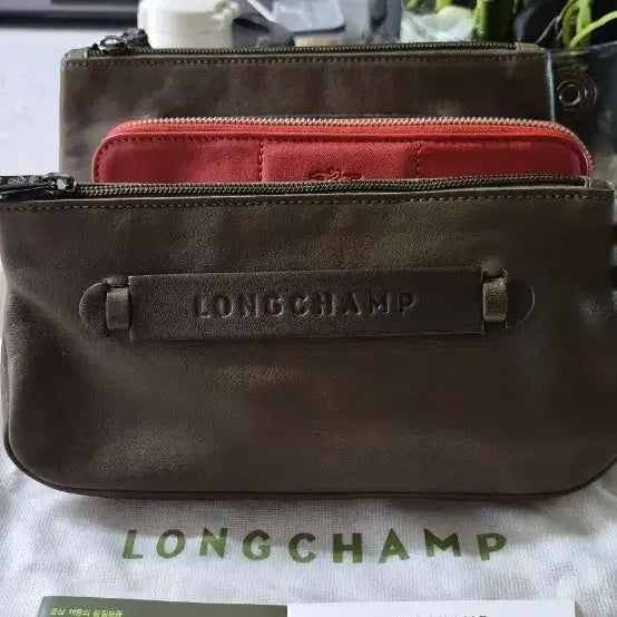 [BUNJANG] Longchamp Leather Pouch / 롱샴 레더 파우치