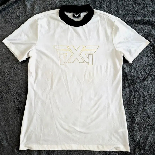[BUNJANG] PXG Golf Women's Mock Neck Short Sleeve T-Shirt M / [정품]PXG 골프  여성 하이넥(모크넥) 반팔 티셔츠 M
