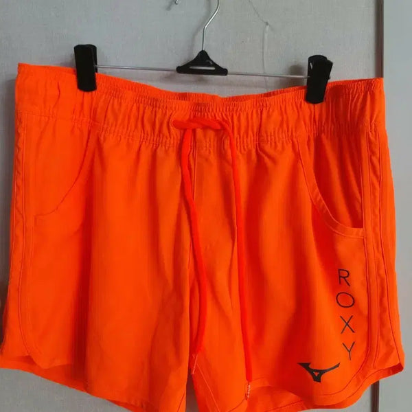 [BUNJANG] Roxy Mizuno Collaboration Orange Dry-Fit Trousers / ROXY 미즈노 콜라보 오렌지 드라이핏