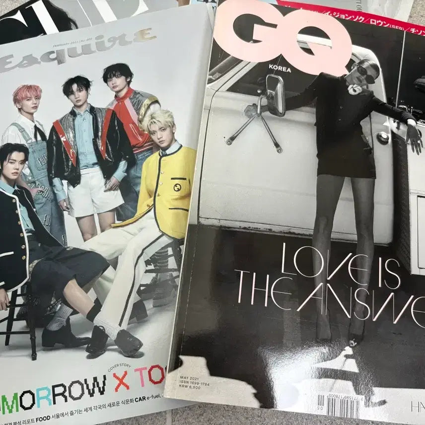 [BUNJANG] GQ & Esquire Magazines (Lee Junho / TXT) / 지큐 & 에스콰이어 잡지 (이준호/투바투)