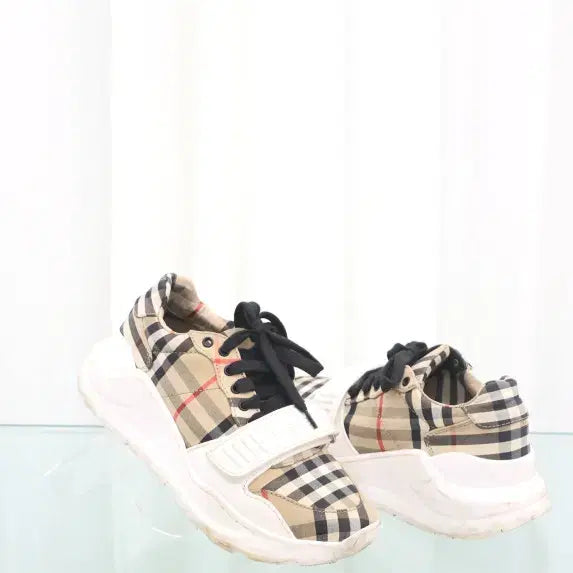 [BUNJANG] Burberry Vintage Check Sneakers / 버버리 빈티지 체크 스니커즈 운동화