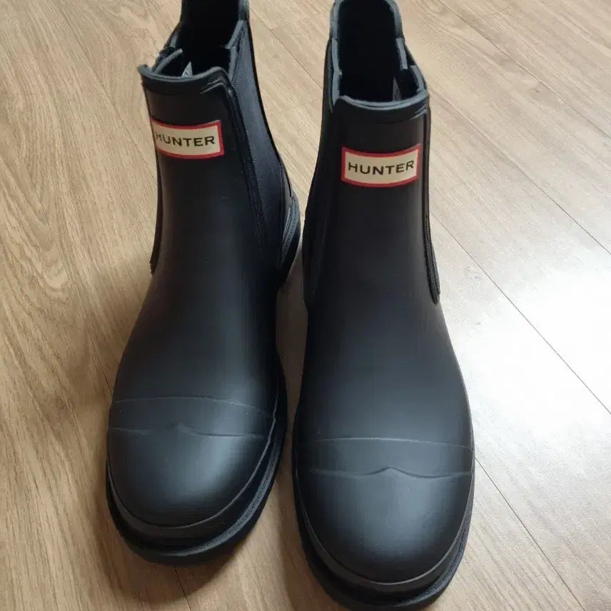 [BUNJANG] Hunter Commando Chelsea Rain Boots Black 280 / 헌터 코만도 첼시 레인부츠 블랙 280