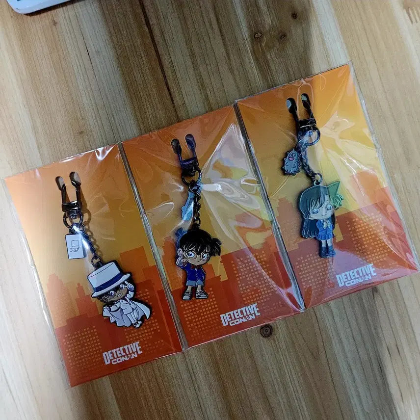 [BUNJANG] Detective Conan Metal Keyring / 명탐정코난 메탈 키링 팝니다. (새상품)(가격상이)