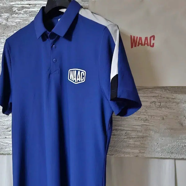 [BUNJANG] WAAC Men's Golf Polo T-shirt (2 Sizes) / 왁 [2사이즈] WAAC 왁 남성골프 폴로반팔티