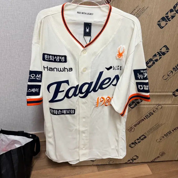 [BUNJANG] Hanwha Eagles 40th Anniversary Legacy Authentic Jersey 3XL (Kim Tae-kyun) / 한화이글스 40주년 레거시 어센틱유니폼 3XL 115