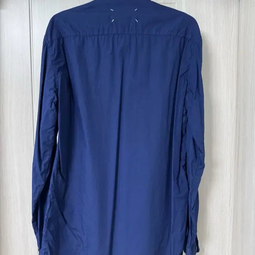 [BUNJANG] Maison Margiela Fake Pocket Shirt Navy / 마르지엘라 페이크 포켓 셔츠