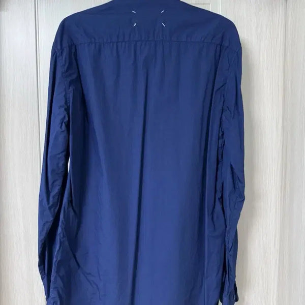 [BUNJANG] Maison Margiela Fake Pocket Shirt Navy / 마르지엘라 페이크 포켓 셔츠