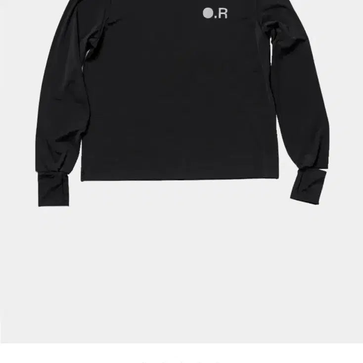 [BUNJANG] Optimistic Runners Ripstop Long Sleeve Black / 옵티미스틱 러너스 립스탑 롱슬리브 블랙s