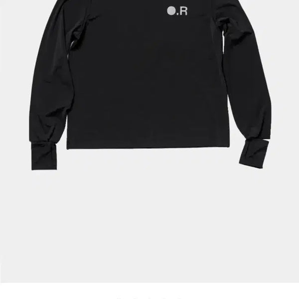 [BUNJANG] Optimistic Runners Ripstop Long Sleeve Black / 옵티미스틱 러너스 립스탑 롱슬리브 블랙s