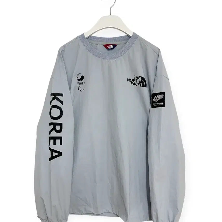 [BUNJANG] The North Face Team Korea Woven Warm-up Jacket L / 노스페이스 팀 코리아 우븐 웜업