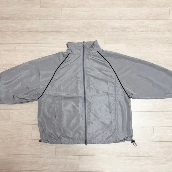 [BUNJANG] SEVENTEEN Follow Ill-kon Follow UV Jacket Windbreaker Grey M / 세븐틴 follow 일콘 팔로우 uv 자켓 바람막이 회색 m