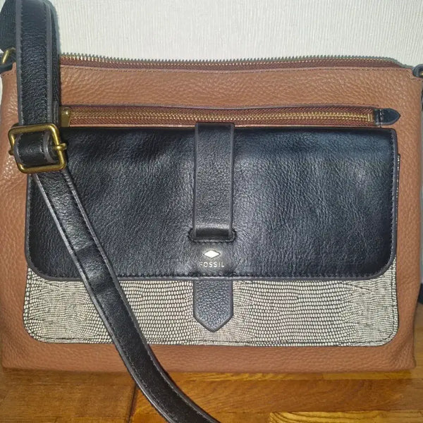 [BUNJANG] FOSSIL Leather Bag / 파슬 가방 새제품