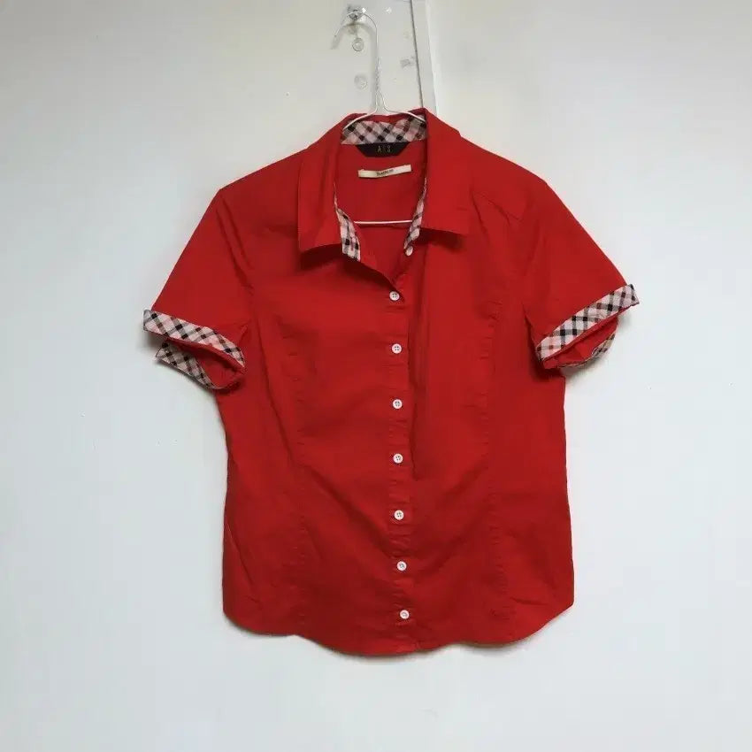 [BUNJANG] Daks Women's Short-Sleeve Shirt Size 55 / 닥스 여성 반팔 셔츠 90S 55호@9924