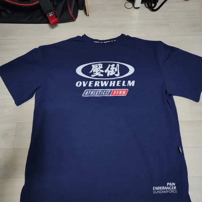 [BUNJANG] APDO Two-Tone Oversized Fit Navy XL / 압도 올라운더 투톤 오버핏 네이비 XL