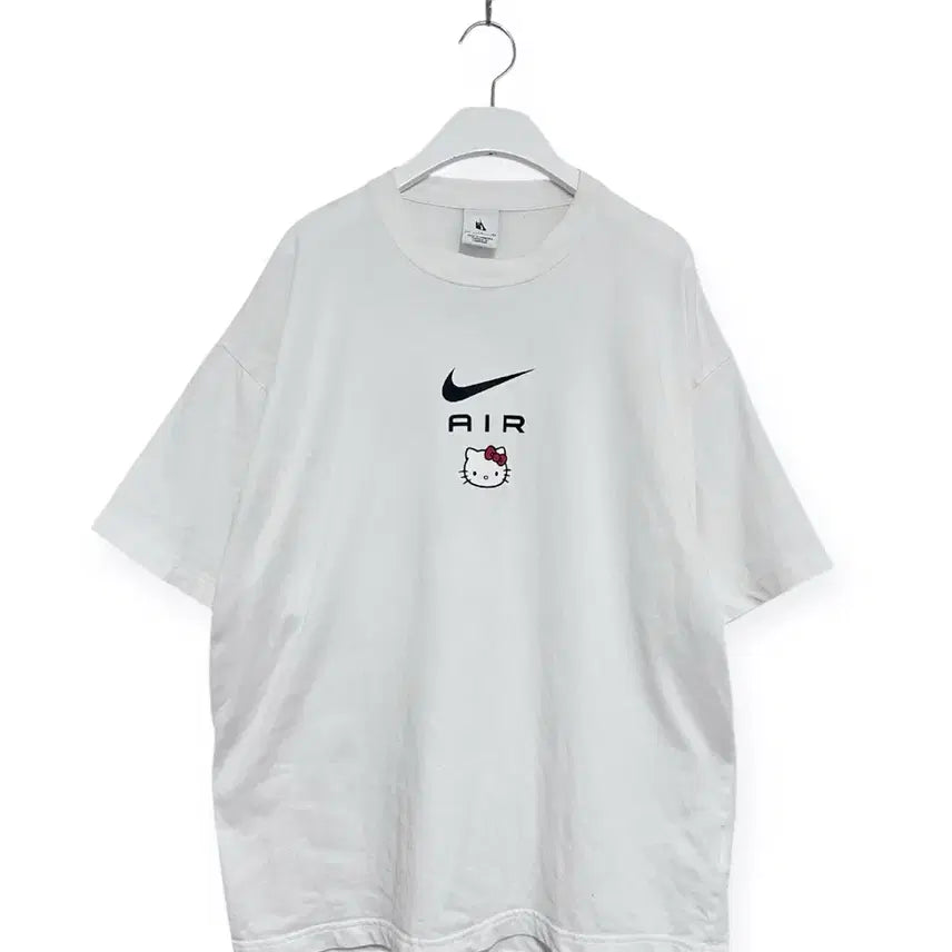 [BUNJANG] Nike Hello Kitty Air NRG Short Sleeve T-Shirt / 나이키 헬로키티 에어 NRG 반팔티