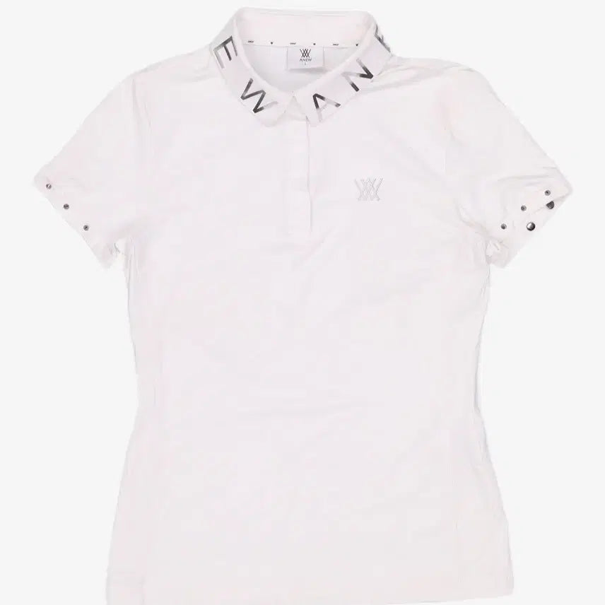 [BUNJANG] Anew Golf Women's White Short-Sleeve Performance T-Shirt / 어뉴골프 여성 골프웨어 화이트 반팔 39만원짜리 팝니다.