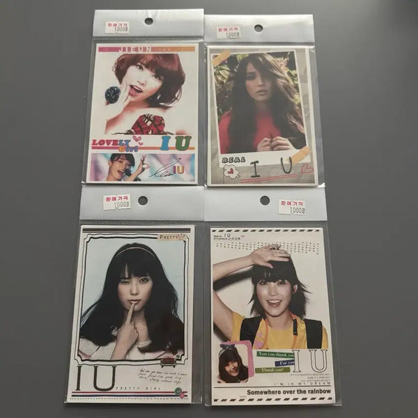 [BUNJANG] IU (Good Day, Dream High) Unofficial Sticker Set / [고전문구] 아이유 마시멜로우~좋은날~드림하이 비공굿 스티커 옛날문구