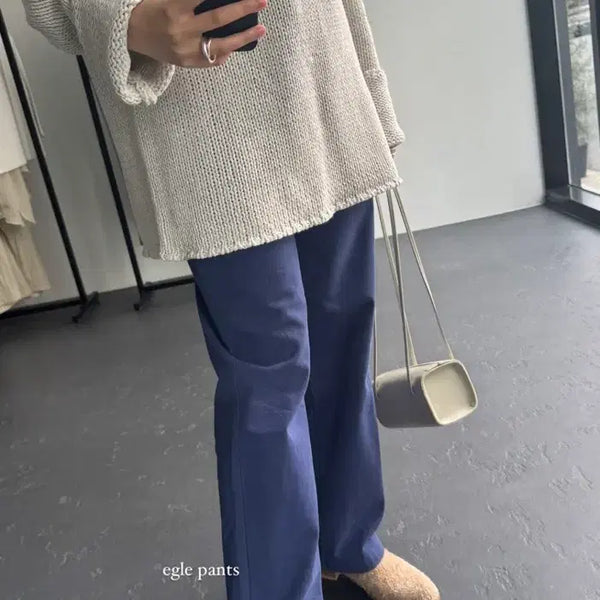 [BUNJANG] klue Blue Denim Pants / shop klue 샵 클루 egle 블루 데님 팬츠