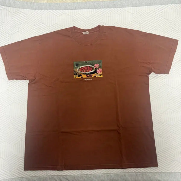 [BUNJANG] Supreme Strawberries Tee XXL / 슈프림 반팔