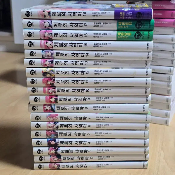 [BUNJANG] The Familiar of Zero Light Novel Vol. 1-18 / 제로의 사역마 라노벨 1~18권