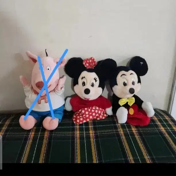 [BUNJANG] Applause Disney Mickey Mouse & Minnie Mouse Hand Puppet Set / 디즈니 미키마우스 미니마우스 인형 세트