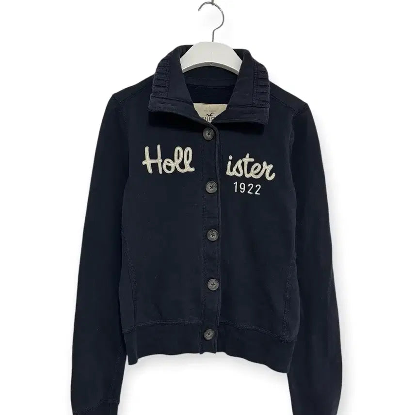 [BUNJANG] Hollister Y2K Navy Button Cardigan / 홀리스터 y2k 네이비 버튼 가디건