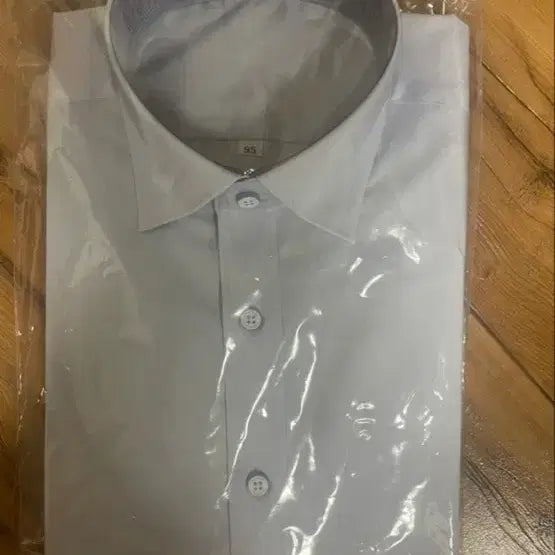 [BUNJANG] Sky Blue Slim Fit Shirt Size 95 / 하늘색 슬림핏 셔츠 95
