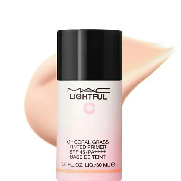 [BUNJANG] MAC Lightful C+ Coral Grass Tinted Primer Rose Tone-Up Base SPF45 30ml / 맥 라이트풀 C+ 코랄 그라스 틴티드 프라이머 로즈 톤업 베이스 30ML