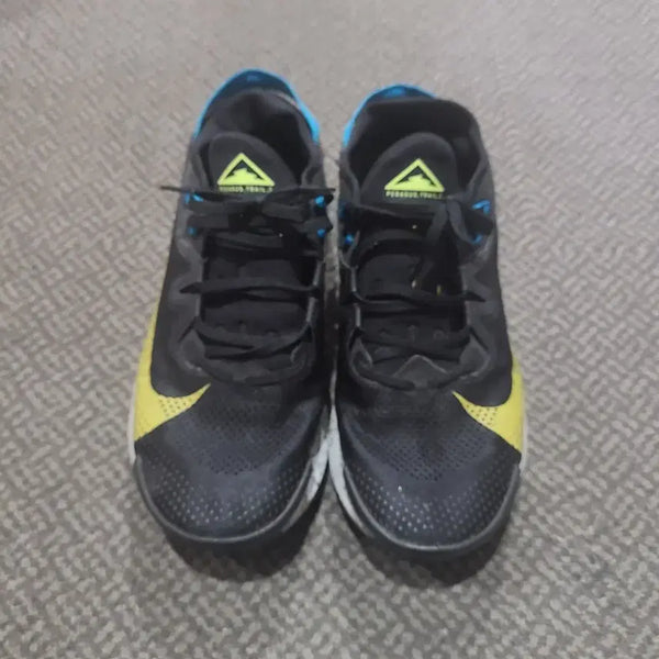 [BUNJANG] Nike Pegasus Trail 5 Black Yellow Running Shoes / 나이키 페가수스 트레일 5 블랙 옐로우