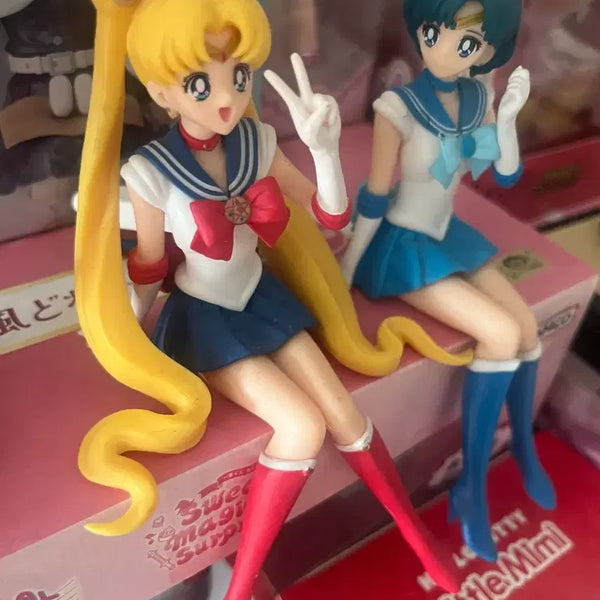 [BUNJANG] Classic Sailor Moon Desk Figure Set / 고전 세일러문 데스크 피규어 세트