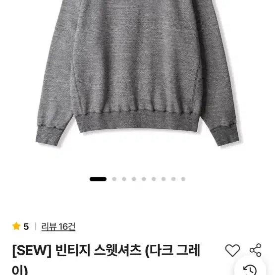 [BUNJANG] SEW by Steadyeverywhere Vintage Sweatshirt Size 2 / sew 빈티지 스웻셔츠(스테디에브리웨어)