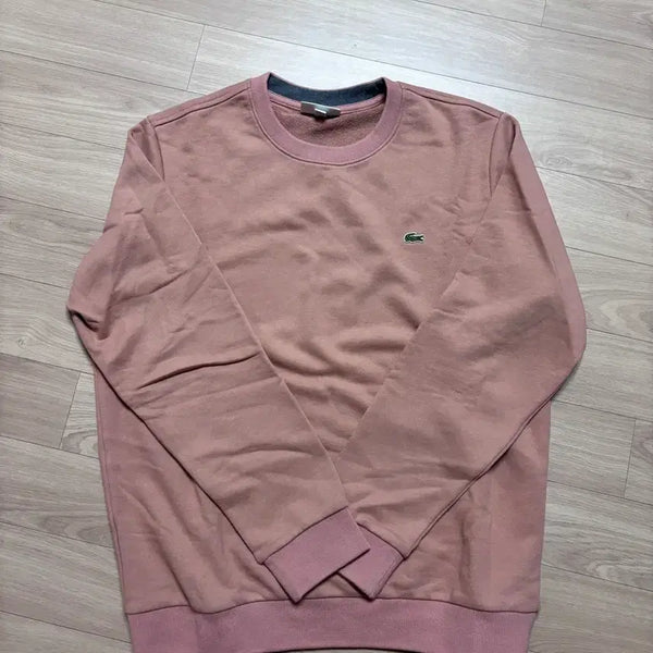 [BUNJANG] Lacoste Sweatshirt Pink / 라코스테 맨투맨 핑크
