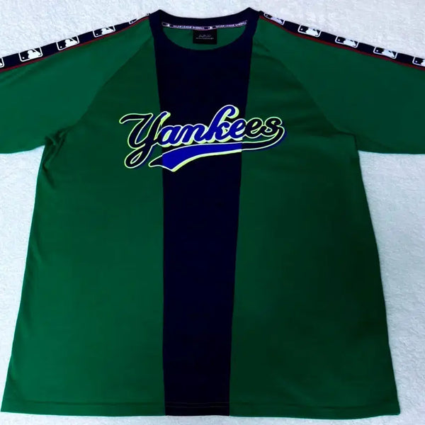 [BUNJANG] MLB New York Yankees Baseball Oversized Short-Sleeve T-Shirt / MLB 뉴욕 양키스 야구 오버핏 반팔티 (오버핏 100)