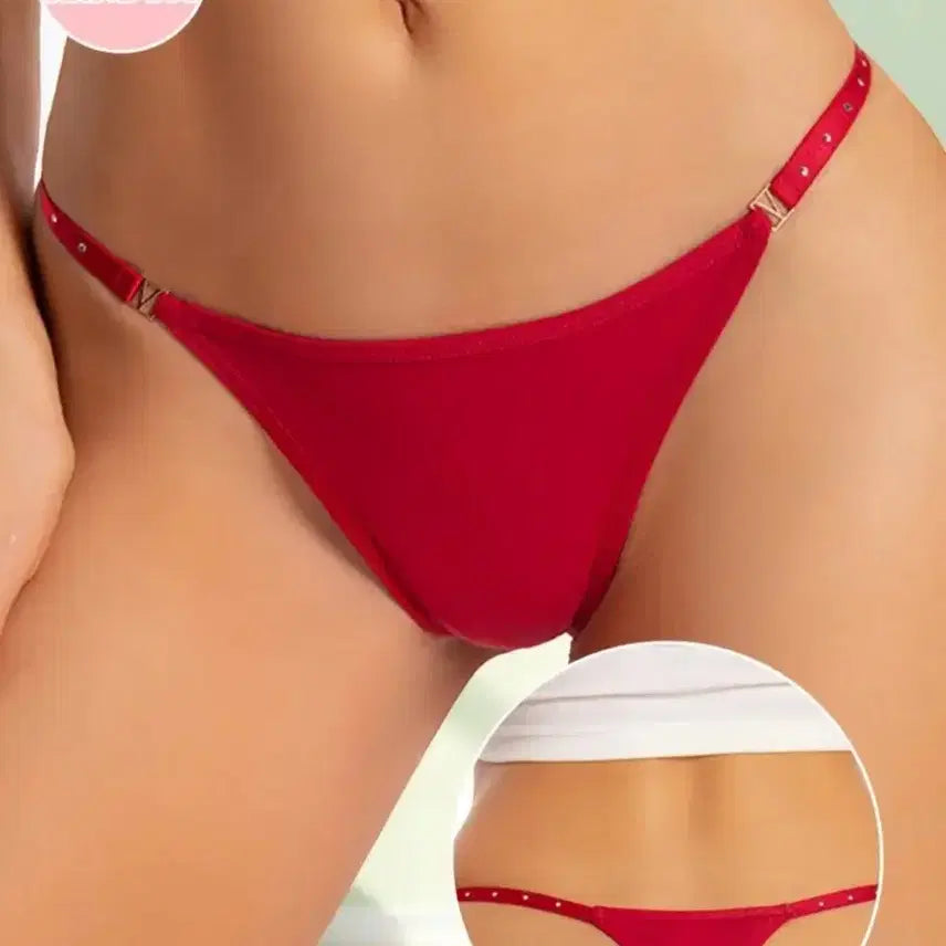 [BUNJANG] Women's Thong Underwear 6-Piece Set / (새상품) 여성 끈팬티/티팬티 6장 세트