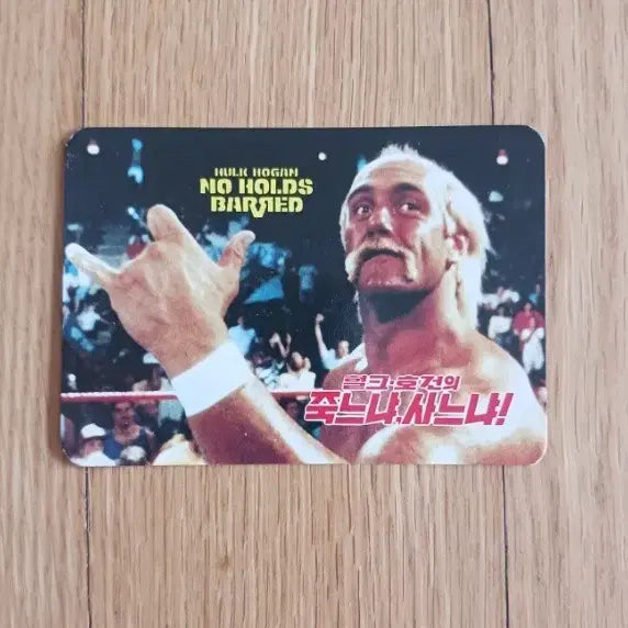 [BUNJANG] Hulk Hogan "Thunder in Paradise" Movie Card / 헐크호건의죽느냐사느냐 영화카드 영화카렌다